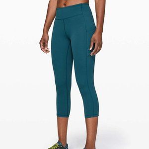 Lululemon Speed Up Crop 21" Leggings Bermuda Teal
